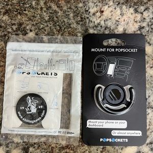 NWT Popsocket and Popsocket Car Mount